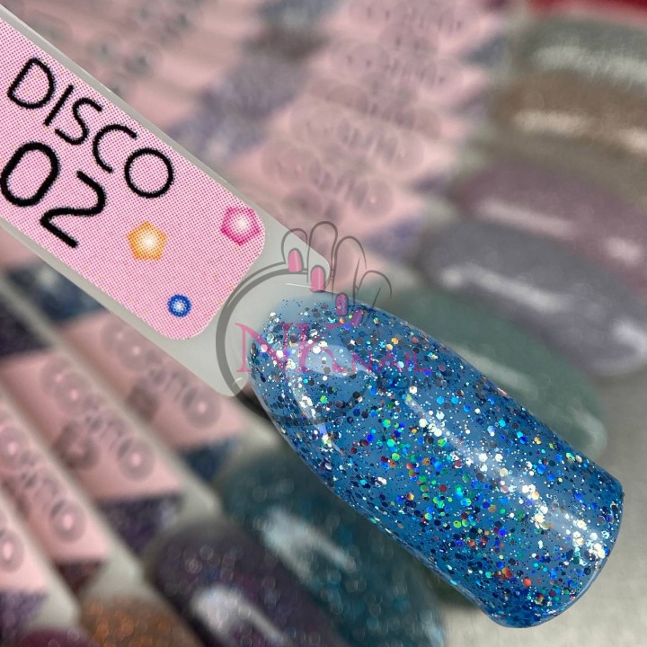 Гель-лак Toki Toki Disco №02 5 мл TPO free